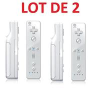 2 x telecomando Wiimote per Nintendo Wii e Wii U - bianco