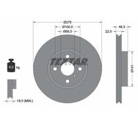 TEXTAR 92156200 Disco freno