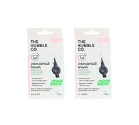 2 x The Humble Co. Spazzolino Interdentale Misura 0 0,4 mm Confezione da 6...