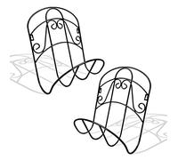 2 X Titolare Del Tubo da Giardino Ghisa Supporto per Tubi da Parete