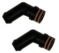 2 X TOMASETTO Ø16 Gomiti Con 2 O-Ring Per AT07 E AT09 Riduttori Dal 2017, Ne