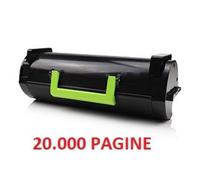 2 X TONER 56F2X00 NERO COMPATIBILE PER LEXMARK MS421,MS521,MS621,MS622,MX421,MX5