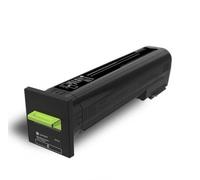 2 X TONER 72K20K0 NERO COMPABILE PER LEXMARK CS820,CX820,CX825,CX860de,dte,dtfe