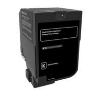 2 X TONER 74C2SK0 NERO COMPATIBLE PER LEXMARK CS720de,CS720dte,CS725de,CS725dte,