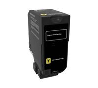2 X Toner 78C2XY0 giallo Alta capacità compatibile per LEXMARK CS421,CS521,CS622