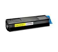 2 X TONER C3100 GIALLO COMPATIBILE PER OKI C3100 C3200 C5100N C5200N C5300 C5400