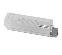 2 X TONER C5850 NERO COMPATIBILE PER OKI C 5850DN 5950DN 5950DTN MC560N 43865724