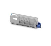 2 X TONER C712C CIANO COMPATIBILE PER OKI C712n C712dn c712 46507615 11.500 PAGI