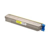 2 X TONER C8600 GIALLO COMPATIBILE SERIE ECO PER OKI 8600 8800 43487709 6.000 PA