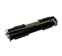 2 X TONER CE310A CF350A CAN729BK 126A 130A NERO COMPATIBILE PER HP E CANON 1.300