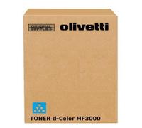 2 X TONER OLIVETTI B0892 CIANO ORIGINALE PER OLIVETTI D-COLOR MF3000 3000MF A0X5