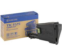 2 X TONER ORIGINALE TK1125 NERO PER KYOCERA FS 1061DN, 1325MFP 1T02M70NL0 CAPACI