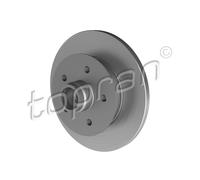 2 x TOPRAN 103 264 Disco freno per VW