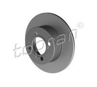 2 x TOPRAN 103 702 Disco freno per AUDI
