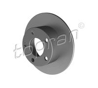 2 x TOPRAN 103 757 Disco freno per AUDI,SKODA,VW