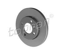 2 x TOPRAN 104 027 Disco freno per SEAT,VW