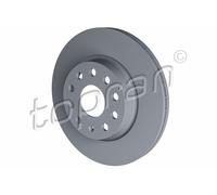 2 x TOPRAN 110 074 Disco freno per AUDI,SEAT,SKODA,VW