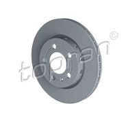 2 x TOPRAN 110 434 Disco freno per AUDI,SEAT,SKODA,VW