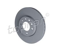2 x TOPRAN 205 524 Disco freno per OPEL,VAUXHALL