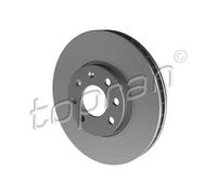 2 x TOPRAN 206 120 Disco freno per OPEL,VAUXHALL