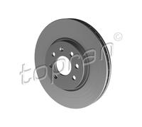 2 x TOPRAN 206 858 Disco freno per OPEL,VAUXHALL