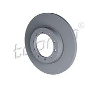 2 x TOPRAN 304 616 Disco freno per FORD