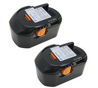 2 X Trade Shop Premium Batteria agli ioni di litio 14,4 V 4000 mAh 58 WH per AEG 4935413106 4935416790 GBS 14.4 V b1414g B1415R b1420 B1420R M1430R per AEG bbm14 STX della R BS14 X -R bs14g BS14 X