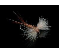 2 x Trockenfliege - CDC BROWN SERENITY - Serenity flies line - Trote Fliegenfischen - 18