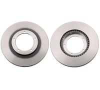 2 x TRW DF6486 Disco freno per PORSCHE