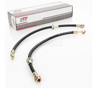 2 X TUBO FRENANTE PER SUBARU JUSTY II ASSE ANTERIORE - 498mm