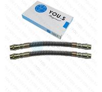 2 x Tubo Freni Asse Posteriore Destro E Sinistro Per CITROEN SAXO / AX