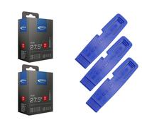 2 x tubo Schwalbe 27,5 pollici (27,5 x 2,25) SV 40 mm Sclaverand + sollevator...