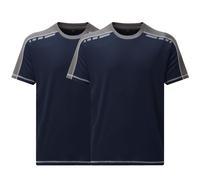 2 X Tuffstuff Uomo Lavoro T-Shirt Qualità Veloce Asciugatura Umidità Traspirante
