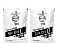 2 x Turbo Lievito alcole - Turbo 3 125g T3, Lievito per fermentazione di zucchero o frutta, Spirito Lievito, Vodka Lievito