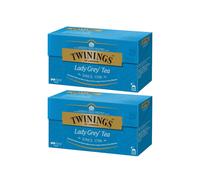 2 x Twinings Lady Grey 25 bustine - Light Citrus Black Tea