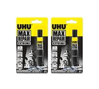 2 X Uhu Max Repair Extreme, 2 X 20 G per tutti i materiali