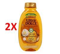 2 X Ultra Dolce Shampoo Nutriente Il Meraviglioso - Argan E Camelia 250 Ml