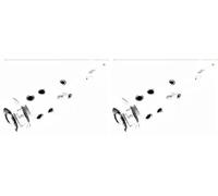 2 x Valvola fasatura variabile INA per FORD B-MAX, C-MAX II, ECOSPORT