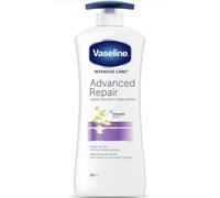 2 X Vaseline INTENSIVE CARE ADVANCED REPAIR Leggermente Profumato 600ml Pompa