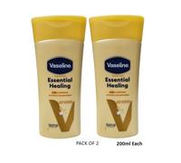 2 X Vaseline Intensive Care Essential Healing Crema Corporale 200ml Ognuna