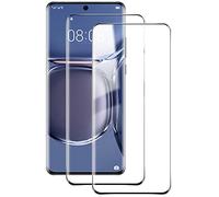 2 x Vetro Temperato 3D Full Cover Vetro Protezione Schermo per Samsung Galaxy S22 Ultra