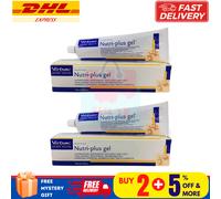 2 x Virbac Nutriplus Nutri Plus Gel - Integratore per cani e gatti (120 g)