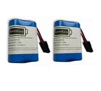 2 x Visonic Powermax Batteria per MCS-740 Confezione da 2 Siren Alarm SR-740 PG2 PowerMax Box 2XER18505M 103-304742 Coppia