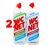 2 X WCNET Gel Candeggina Assortito 700 Millilitri per Pulizia