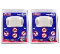 2 x WEITECH wk0300 repellente Ricrescita Anti Ratti Mouse Memorie zecche Ultra suoni ultrasuoni