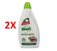 2 X Winni's Detersivo Bucato A Mano Liquido Ipoallergenico Capi Preziosi E Baby