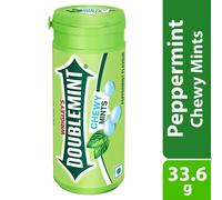 2 x Wrigley's Doublemint Peppermint Chewy Mint 30,4 g