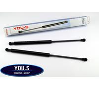 2 x YOU-S Gas Struts Per BMW Serie 3 E90 E91 Cofano 51237060550
