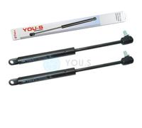 2 x YOU.S Gasfeder Per Case IH 433-833 440-940 - Frontscheibe 1332511C1