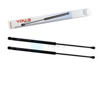 2 x YOU.S Gasfeder Per CITROËN BERLINGO PEUGEOT PARTNER - Heckscheibe